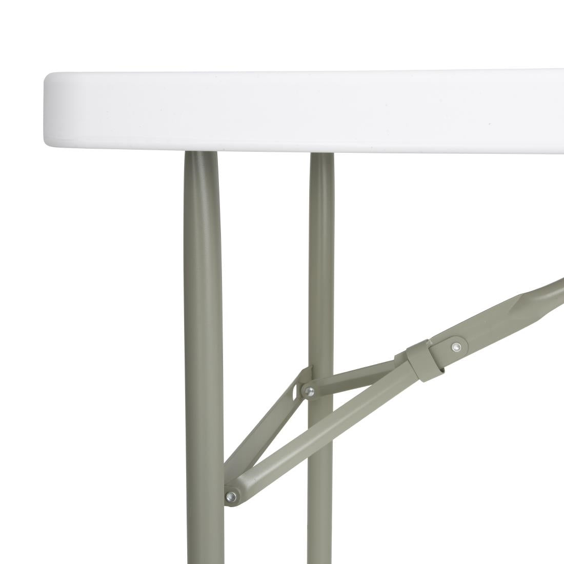 Table rectangulaire pliante Bolero 1220mm — U543