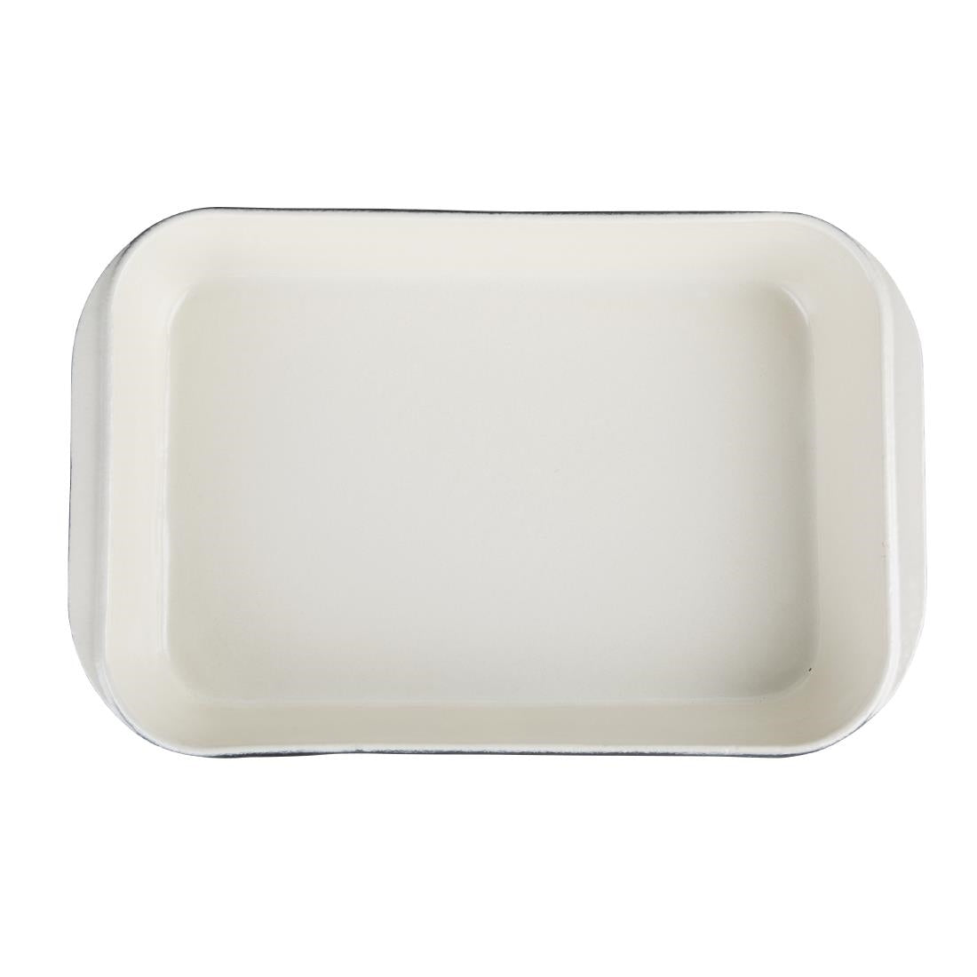 Plat à rôtir en fonte Vogue noir 405 x 250mm — U572