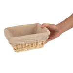 Panier en osier Olympia carré — U748