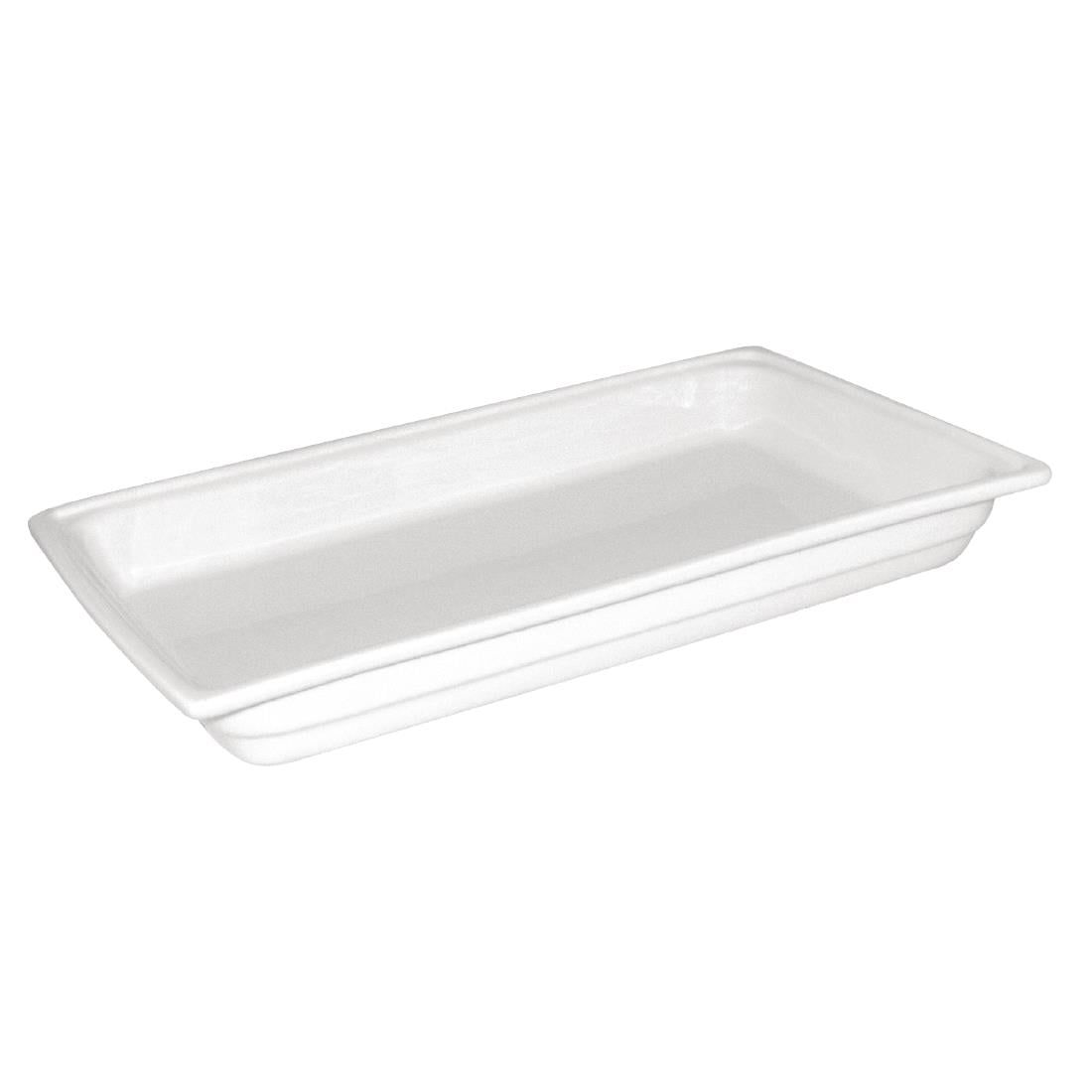 Plat en porcelaine GN 1/1 65mm Olympia — U807