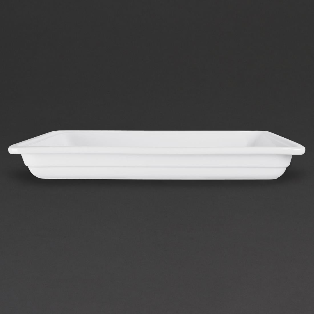 Plat en porcelaine GN 1/1 65mm Olympia — U807