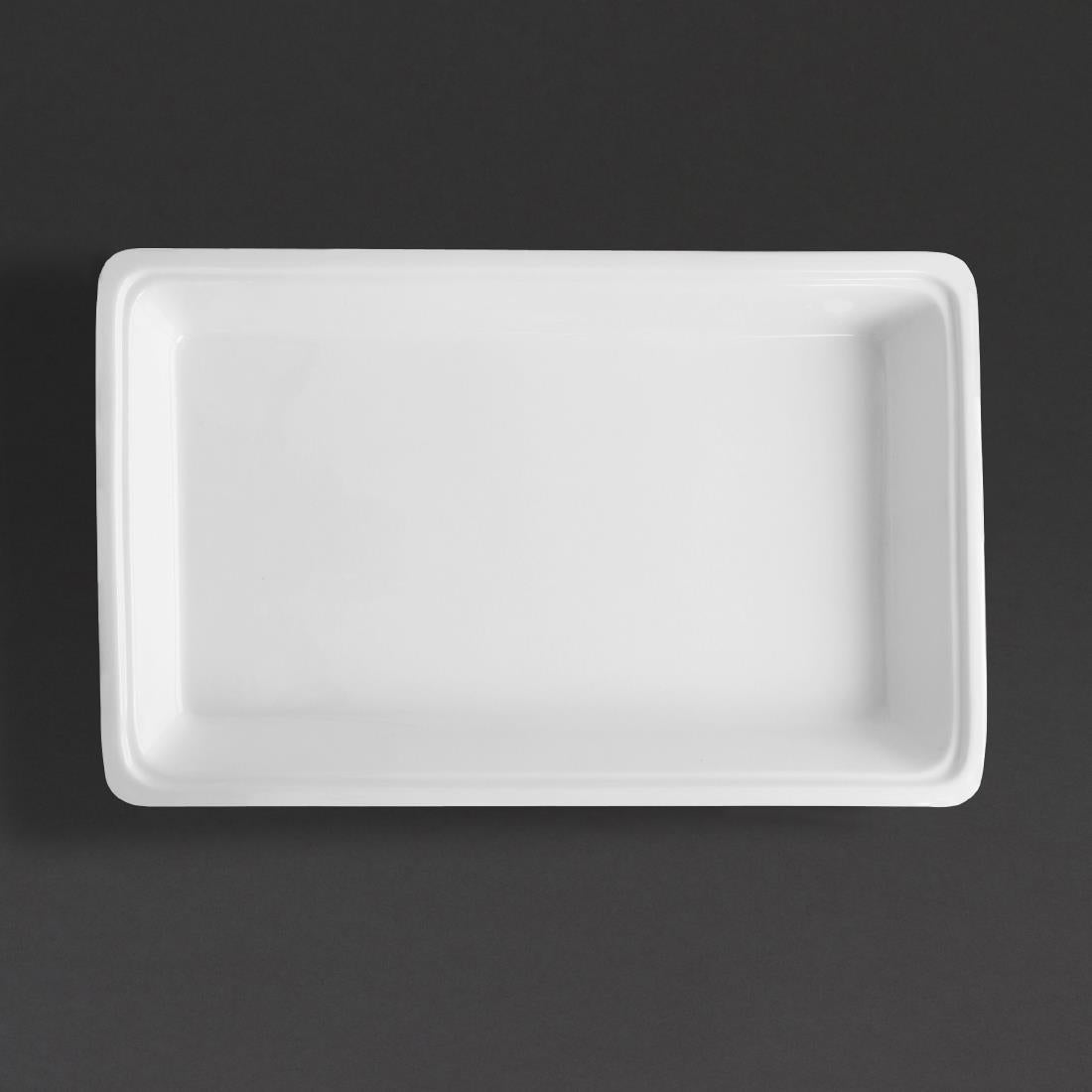 Plat en porcelaine GN 1/1 65mm Olympia — U807