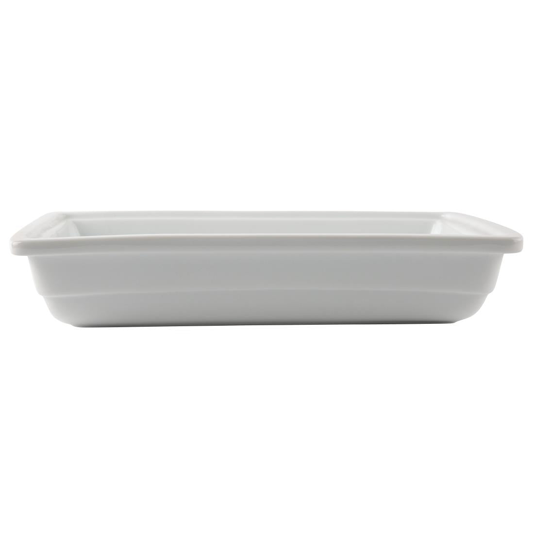 Plat en porcelaine GN 1/2 65mm Olympia — U808
