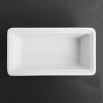 Plat en porcelaine GN 1/3 100mm Olympia — U811