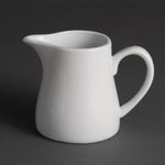 Pots à lait blancs Olympia 305ml (lot de 6) — U821