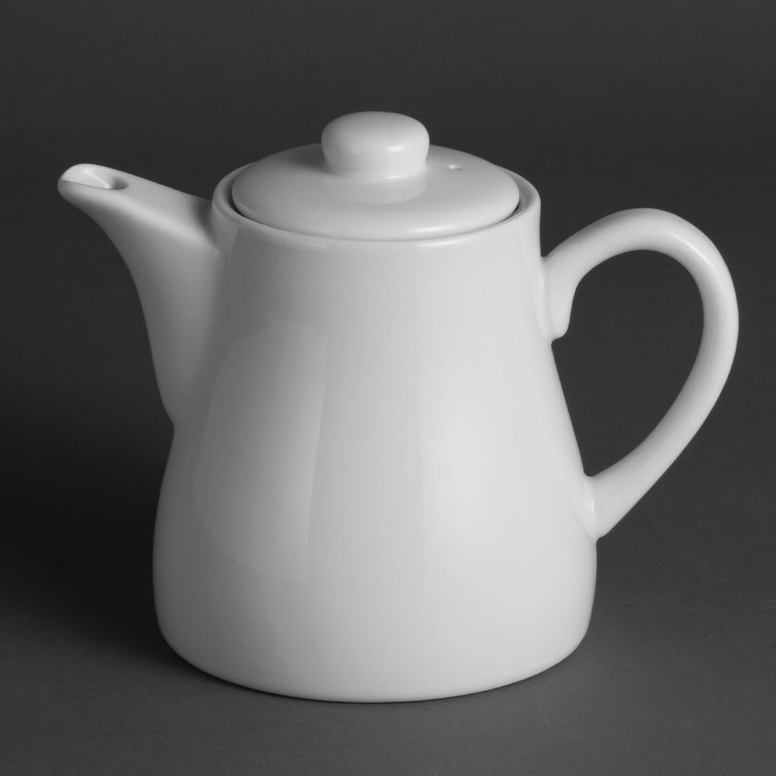 Théières Olympia Whiteware 483ml (lot de 4) — U822