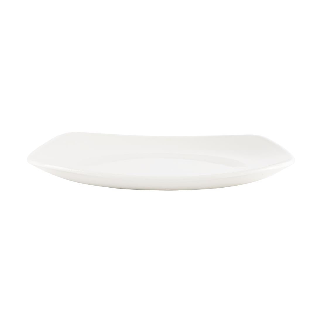 Assiettes blanches Churchill Plain Whiteware X squared 215mm (lot de 12) — W890
