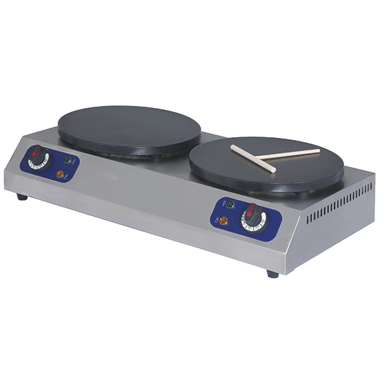 Chauffe hot-dogs / Gaufrier / Crêpière Virtus - 2223G - 780 × 420 × 190 mm