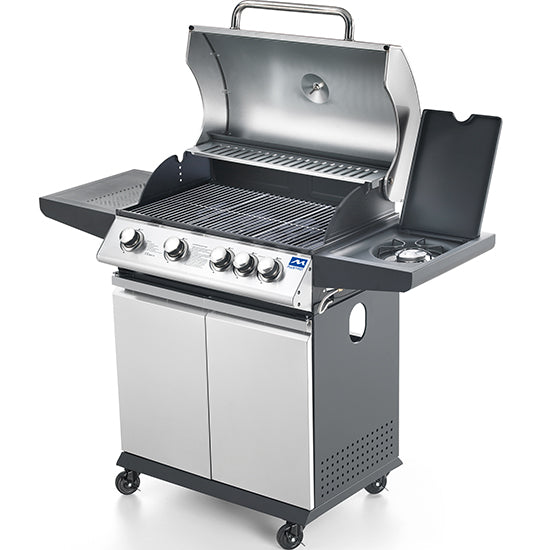 Barbecue professionnel Virtus - BBQX4 - 1330 × 515 × 1140 mm