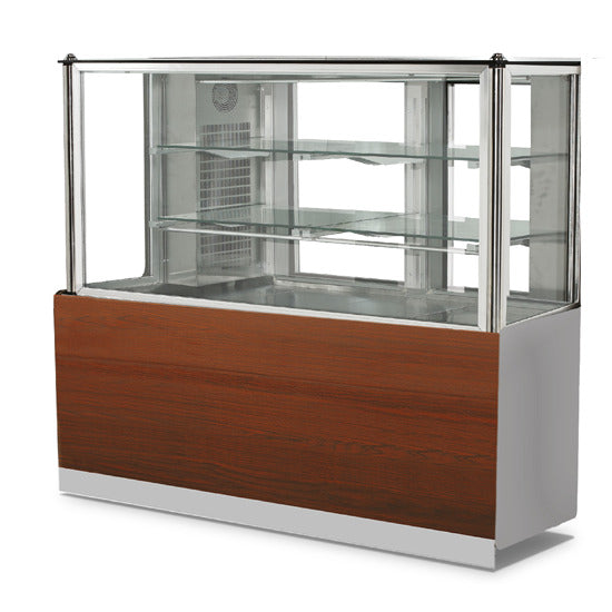 Meuble neutre et vitrine pâtissière Virtus - BGB0300 - 1000 × 780 × 1350 mm