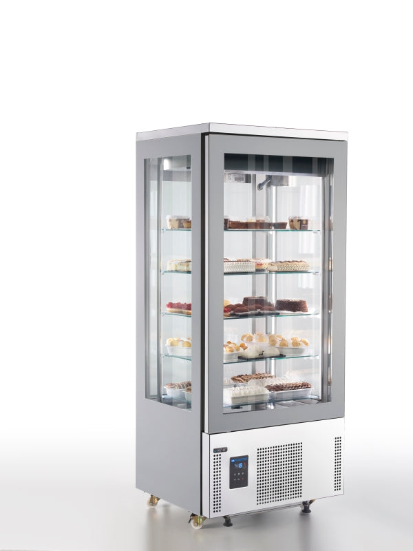 Armoire de maturation / Vitrine pâtissière Virtus - KD6QF - 800 × 660 × 1870 mm