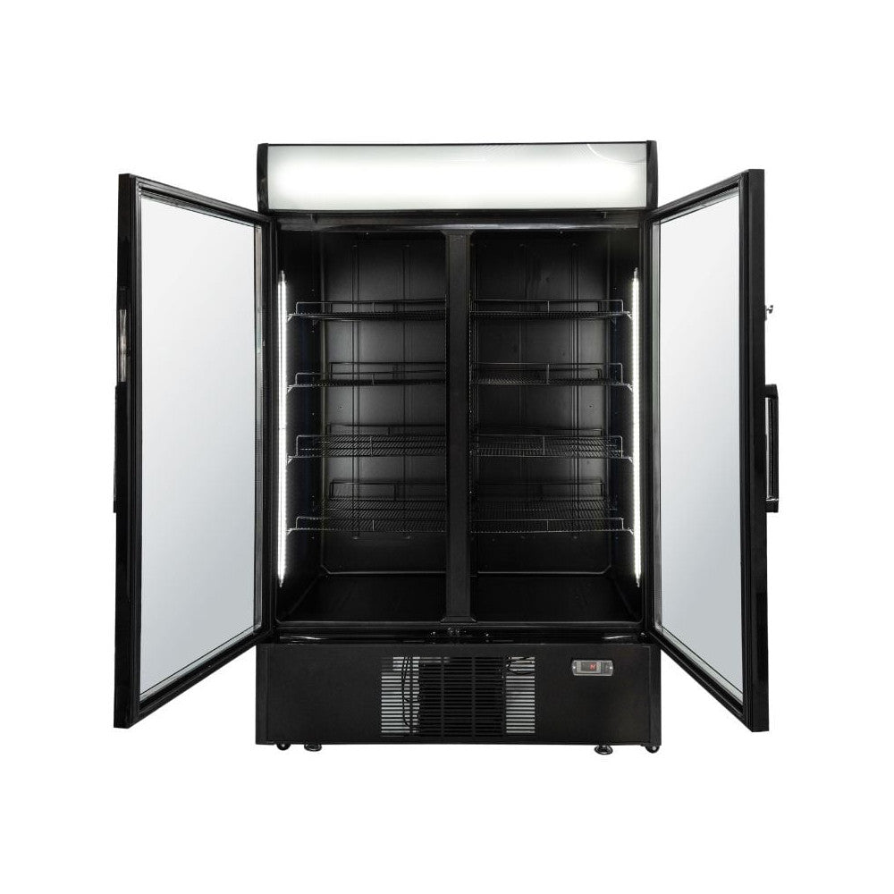 Gekoelde drankenvitrine met 2 deuren – Horecalaan collectie (800 liter)
