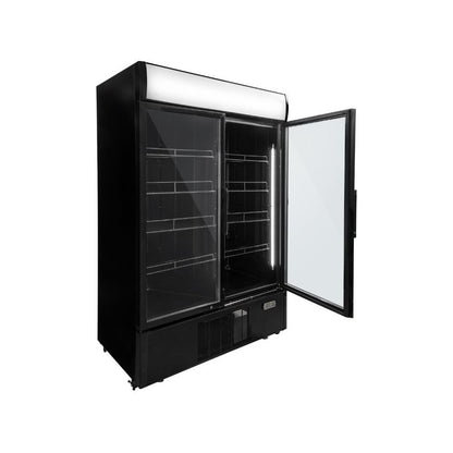 Vitrine à Boissons Réfrigérée 2 Portes – Horecalaan Collection (800 Litres)