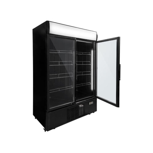 Vitrine à Boissons Réfrigérée 2 Portes – Horecalaan Collection (800 Litres)