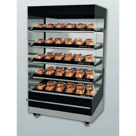 Vitrine murale L,S chauffante 5 niveaux modèle SELFGRILL