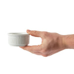 Ramequins empilables Olympia Whiteware 85mm (lot de 12) — W421