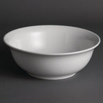 Saladiers Olympia Whiteware 235mm (lot de 6) — W436