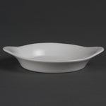 Plats ronds à oreilles Olympia Whiteware 156 x 126mm (lot de 6) — W443