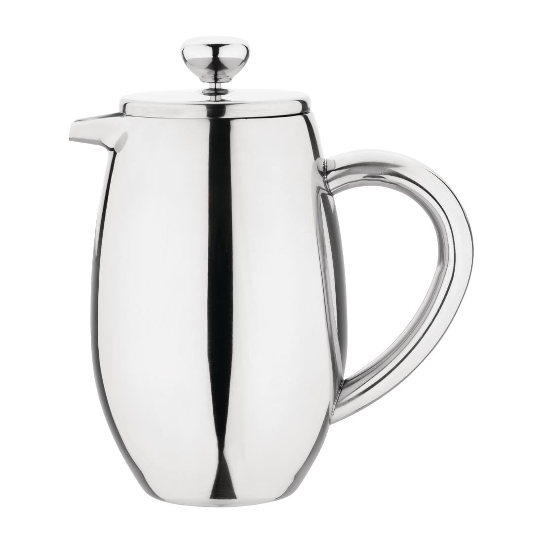Cafetière à piston en inox isotherme Olympia 3 tasses — W836