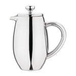 Cafetière à piston en inox isotherme Olympia 3 tasses — W836