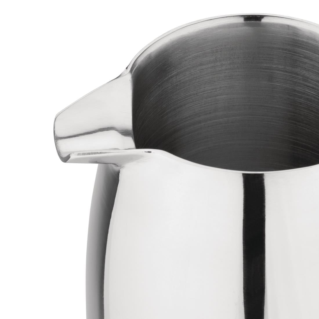 Cafetière à piston en inox isotherme Olympia 3 tasses — W836