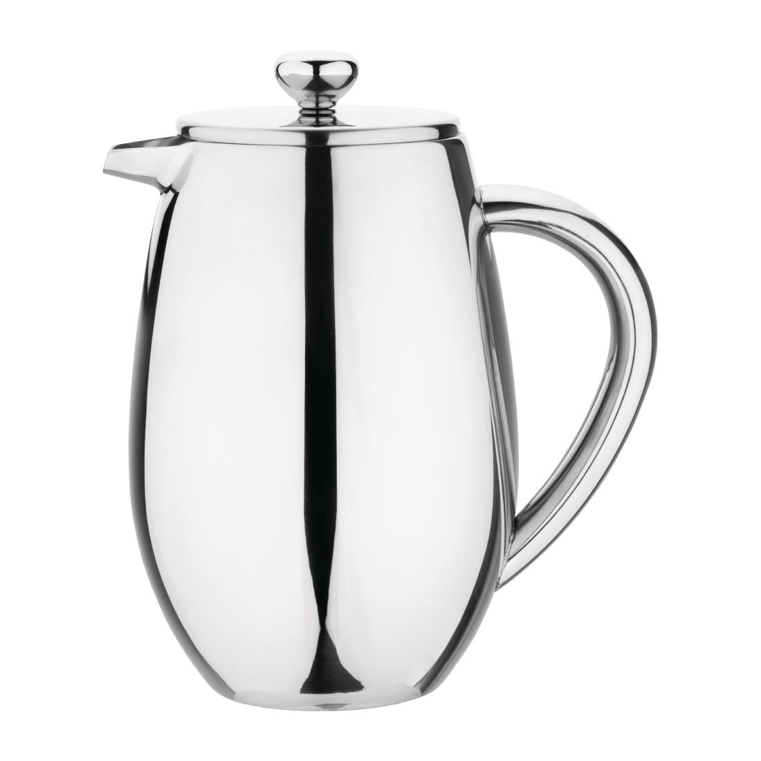 Cafetière à piston en inox isotherme Olympia 6 tasses — W837