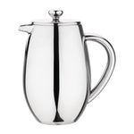 Cafetière à piston en inox isotherme Olympia 6 tasses — W837
