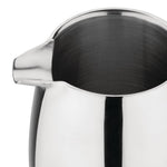 Cafetière à piston en inox isotherme Olympia 6 tasses — W837