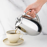 Cafetière à piston en inox isotherme Olympia 6 tasses — W837