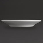 Soucoupes pour tasses à espresso Olympia Whiteware 120mm (lot de 12) — Y112
