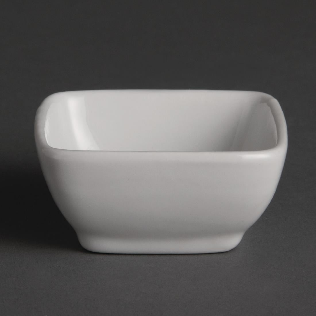 Mini raviers arrondis Olympia Whiteware 60mm (lot de 12) — Y137