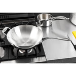 Wok triple épaisseur à fond plat Vogue — Y261