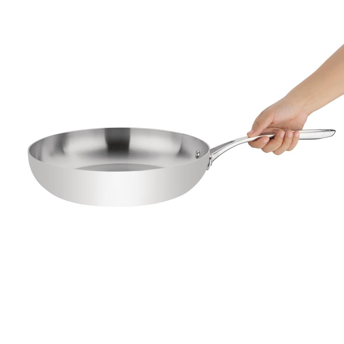 Poêle induction triple épaisseur Vogue Tri Wall 280mm — Y321