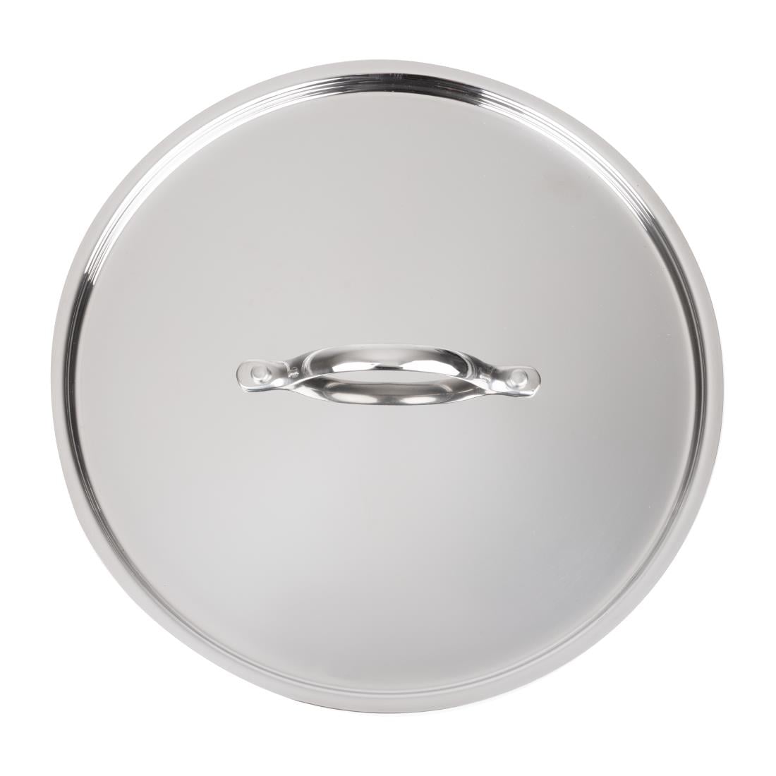 Couvercle inox et aluminium Vogue Tri Wall 280mm — Y426